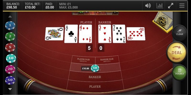 Bài baccarat nhận được nhiều sự chú ý